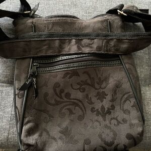 31 Damask Black Purse